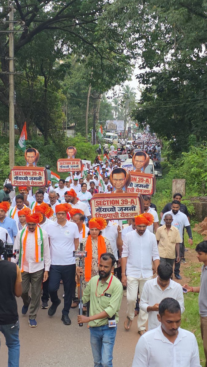 Manikrao_INC's tweet photo. Day 12 I गोंय राखण यात्रा I Gõy Rakhonn Yatra
#goacongress #gõyvikpakdivchena #gõyrakhonnyatra #goa #goawillrise https://t.co/zBPN55tBNn