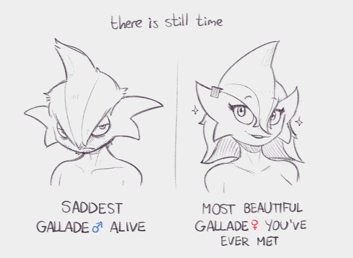 nnt_46's tweet photo. there is still time
#gallade #trans https://t.co/csgMxlLsEr