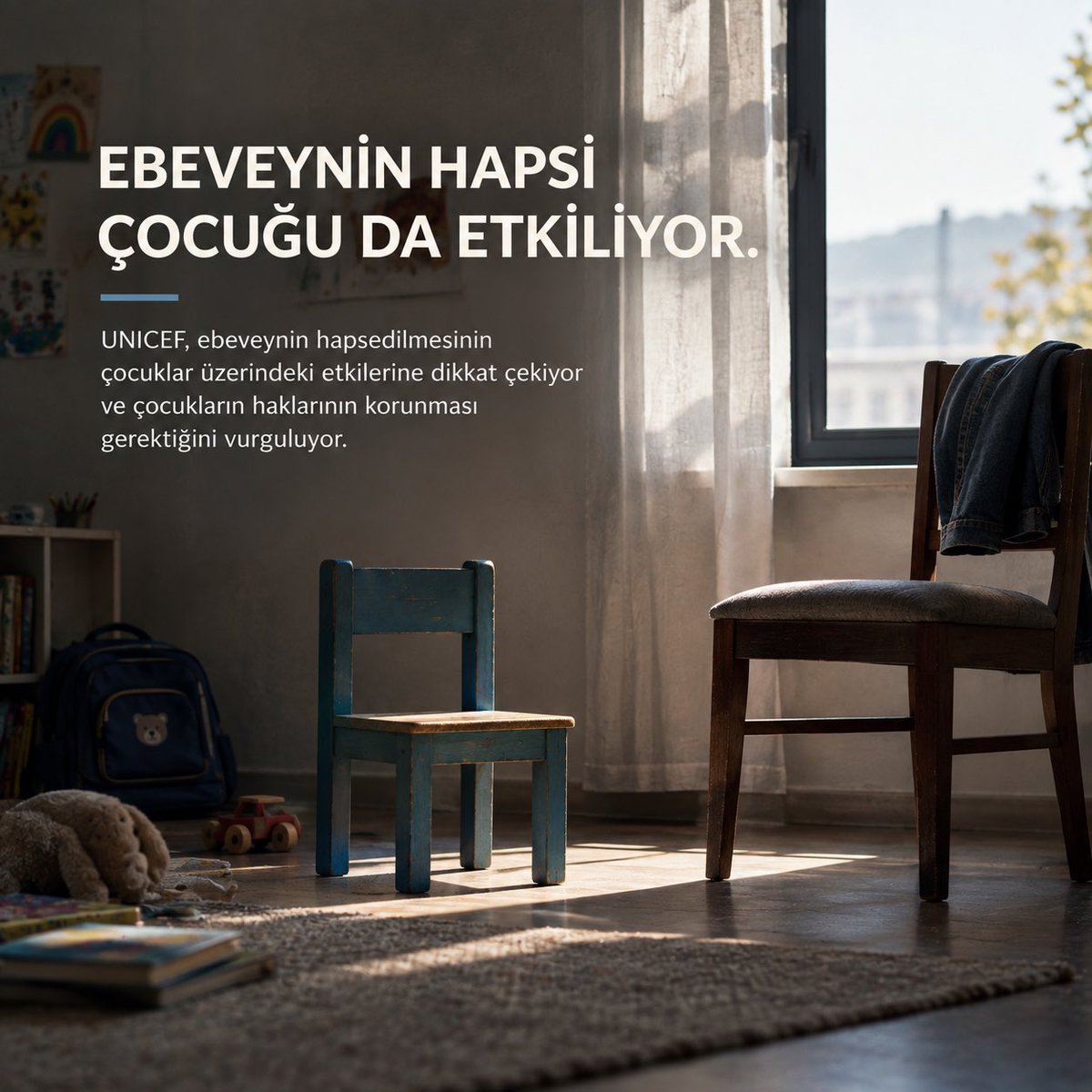 odakdunyam's tweet photo. UNICEF, ebeveynin hapsedilmesinin çocuklar üzerindeki etkilerine dikkat çekiyor ve çocukların haklarının korunması gerektiğini vurguluyor.

BuMemleketin Çocukları https://t.co/hTdJI7Sian