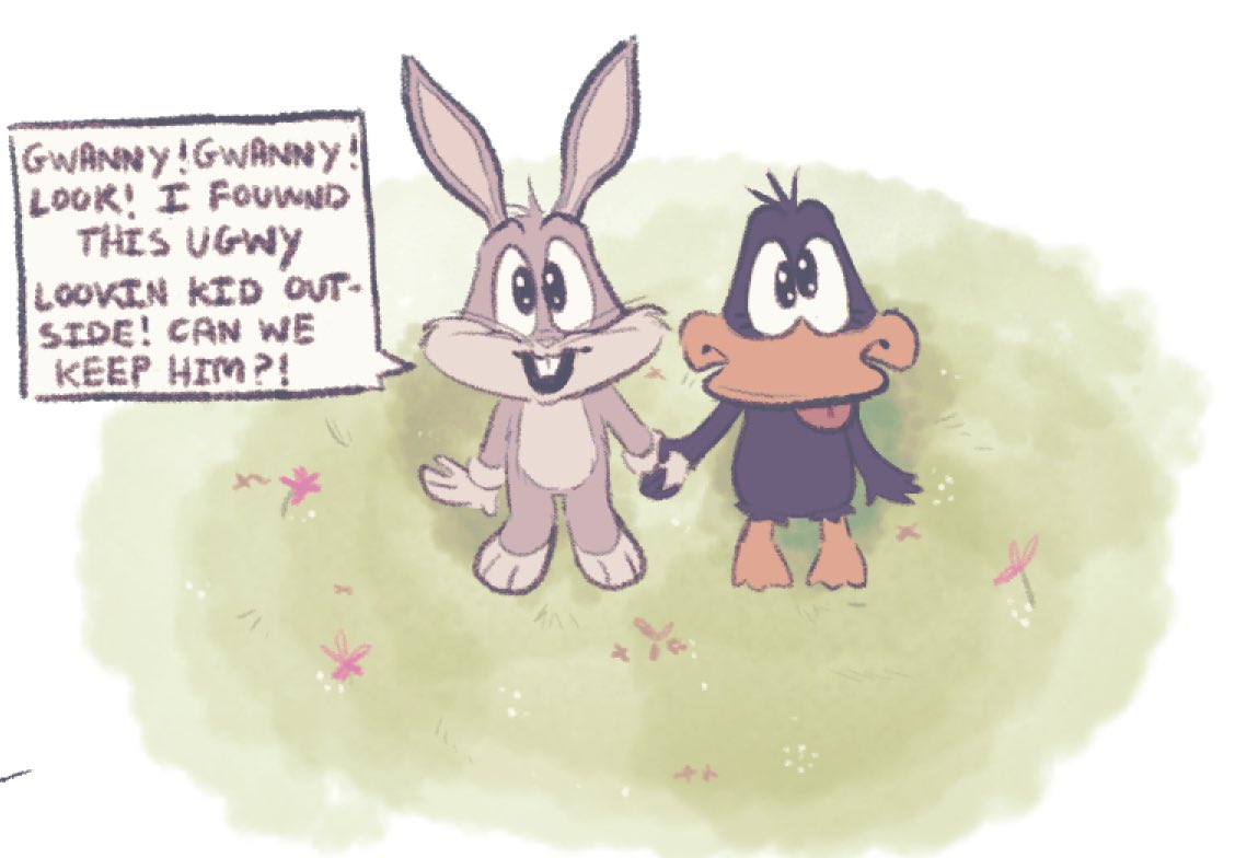 shruvski's tweet photo. Co-stars can never be normal bruh.
#baffy #looneytunes https://t.co/ci62aLWGkc