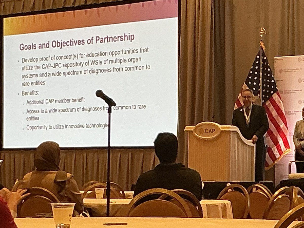 USFpathology's tweet photo. Wow, incredible proof of concept WSI repository that Dr. @aaron_auerbach and his team are piloting at #CAP26 for the benefit of trainees everywhere! This will fundamentally change pathology education, invaluable resource from @Pathologists hosted w/ @pathpresenter https://t.co/x48FmYD6Dg