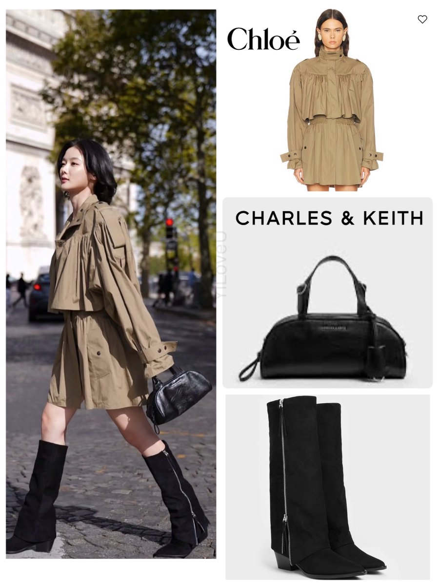 YiLoveUTo's tweet photo. น้องยูจองมา ig กับ look tie in charles&amp;keith แบบน่ารัก วิวสวย ช่วงแฟชั่นวีคนี้ https://t.co/DDMS0VBTto