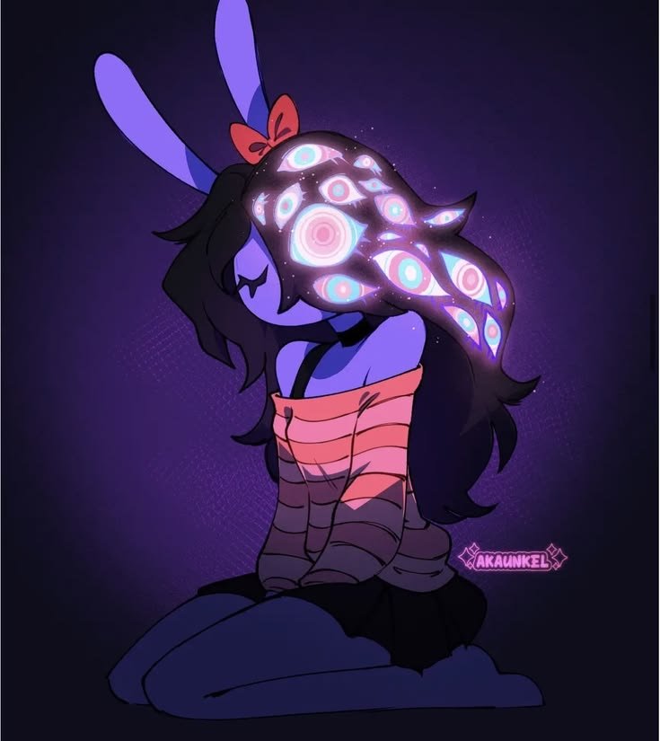 lorenajord25195's tweet photo. “A beautiful nightmare staring back. 💜”
.
.
.
#theamazingdigitalcircus #tadcfanart #Jax #digitalart #tadcOCart #ArtistOnTwitter #Itsnotmyartwork https://t.co/mhvL7UmKlU