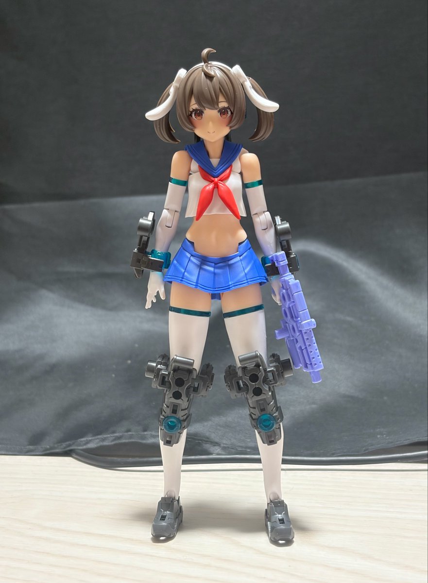 Sakuya75_75's tweet photo. バスタードール ガンナーちゃんのライトアーマー形態完成！うさ耳かわいい https://t.co/gJaaS9J2DO