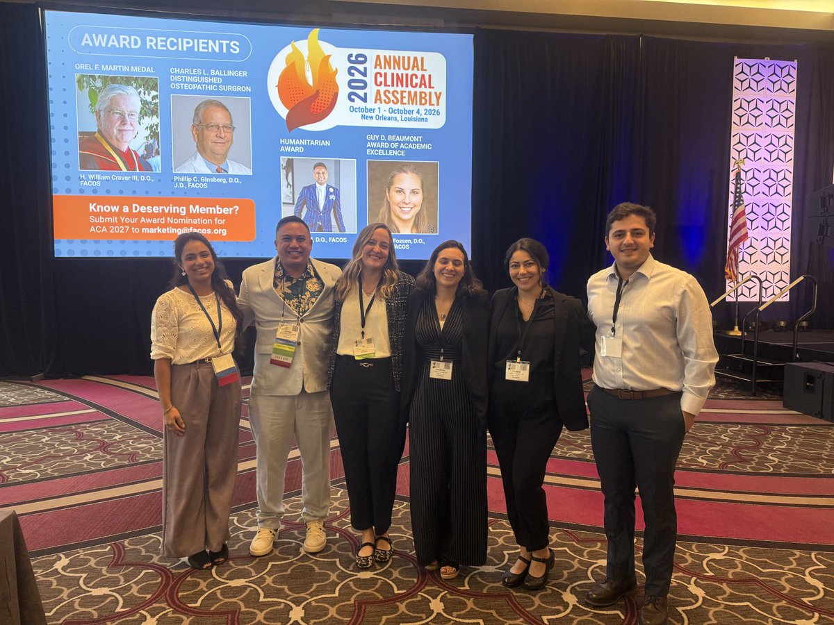 DesertTraumaMom's tweet photo. #ACOSACA2026 Fun presenting with my residents! https://t.co/G5G0ZmbOHI