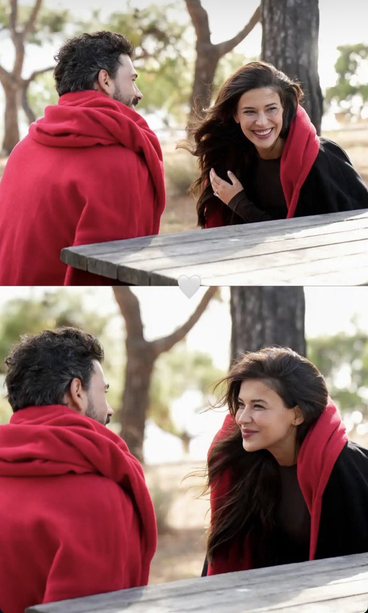 AmalSedra's tweet photo. I can't believe Devrim posted this on the same day they first met &amp; were announced as partners. She even made sure it was the same place as their first partner picture, which caused so much chaos back then. Same looks. Same smiles. Same details. The white heart. So poetic. 🥹🤍 https://t.co/3u9HGLm9qS