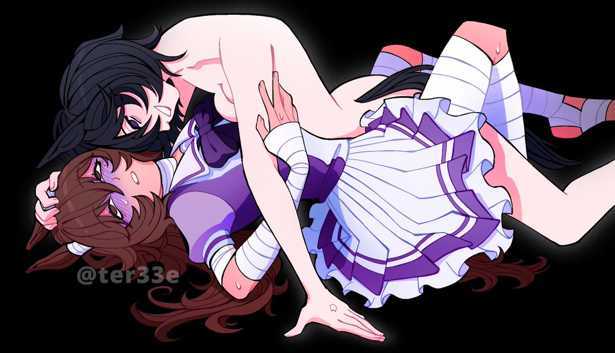 ter33e's tweet photo. triple kill.... fyozai umamusume mizisua....

#fyozai #dazai #fyodor #bsd https://t.co/QBk4ZXpkxz