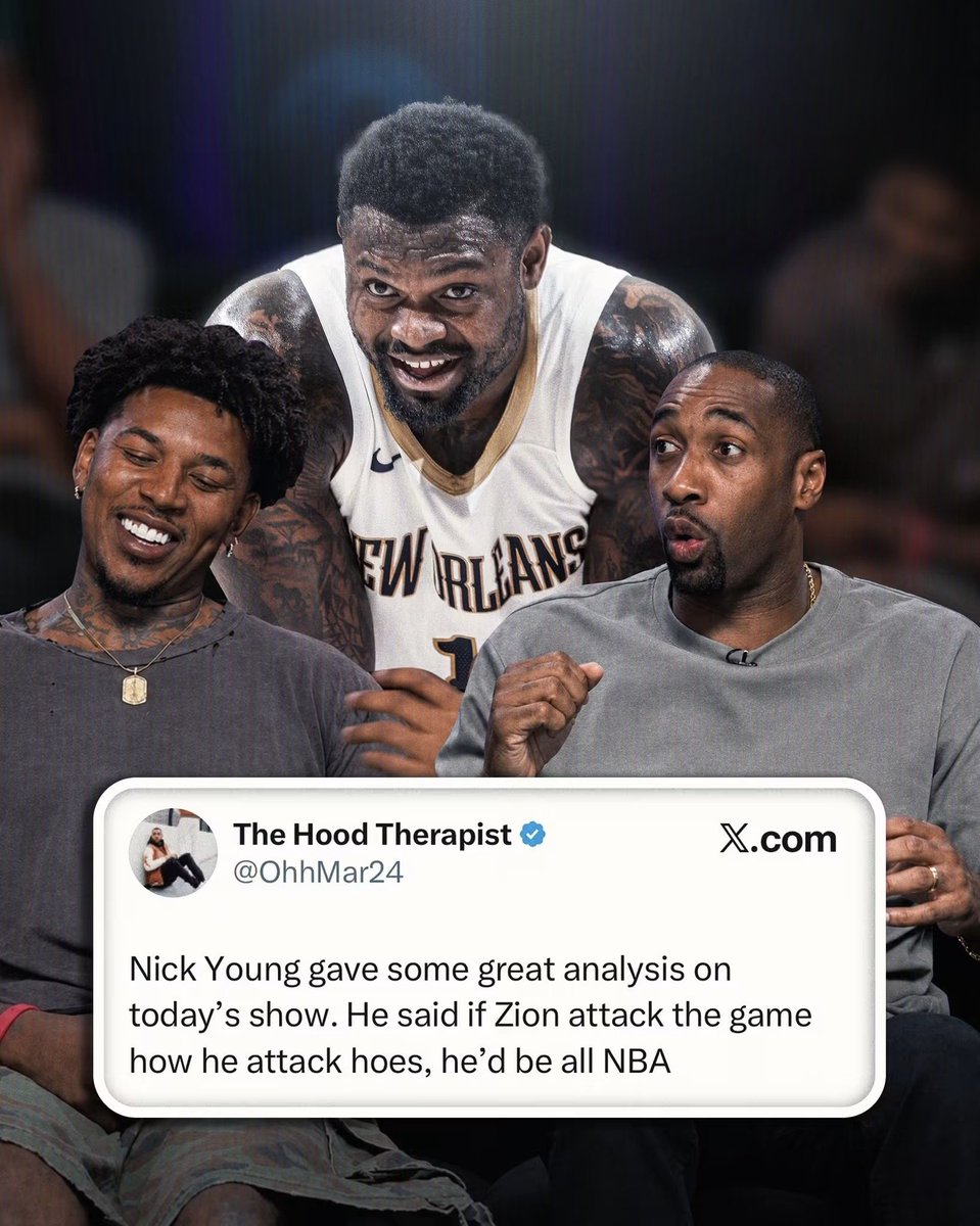 CameronVarelli's tweet photo. Nick Young gave one of the realest takes on Zion Williamson heading into this season, and he might not be wrong, per @OhhMar24 https://t.co/bBVxhzwdNY