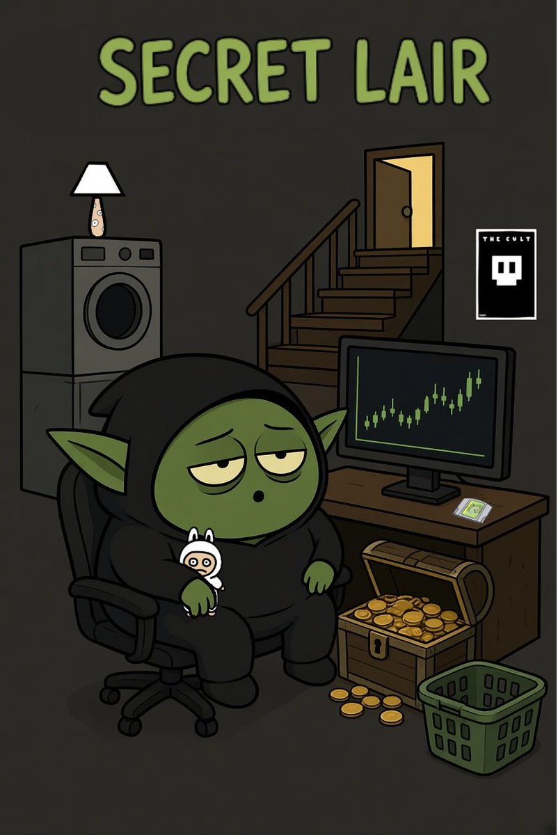 blocksandu's tweet photo. Gobtober day 3 'secret lair' @RWGoblins https://t.co/HN17Kd5ysc
