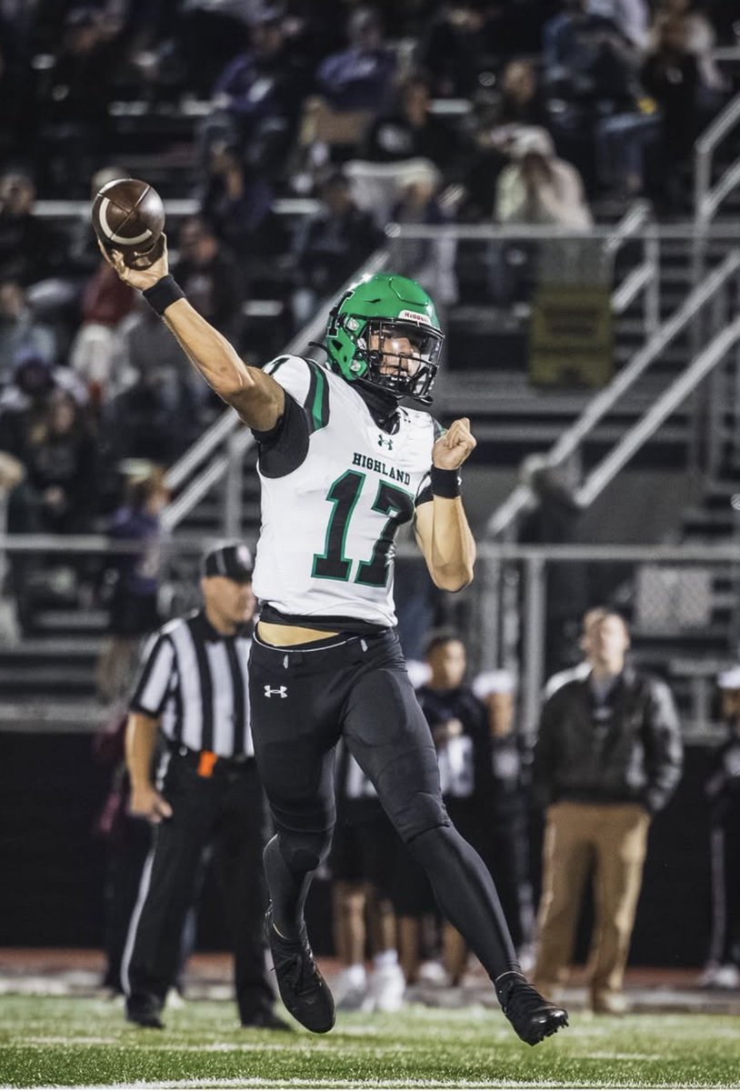ColtonWadleQB's tweet photo. We went out and handled business tonight, dominating on both sides of the ball for a 52-14 conference win. Total team effort from start to finish—we set the tone early and never looked back. 

Blessed to lead this offense, finishing 8/9 passing for 205 yards, 3 passing TDs, and 1 rushing TD. 

Huge shoutout to my O-line for keeping me clean and the playmakers for making plays. Our defense played lights out all night.

Hudl highlights dropping in a bit. Stay tuned. 🎥
