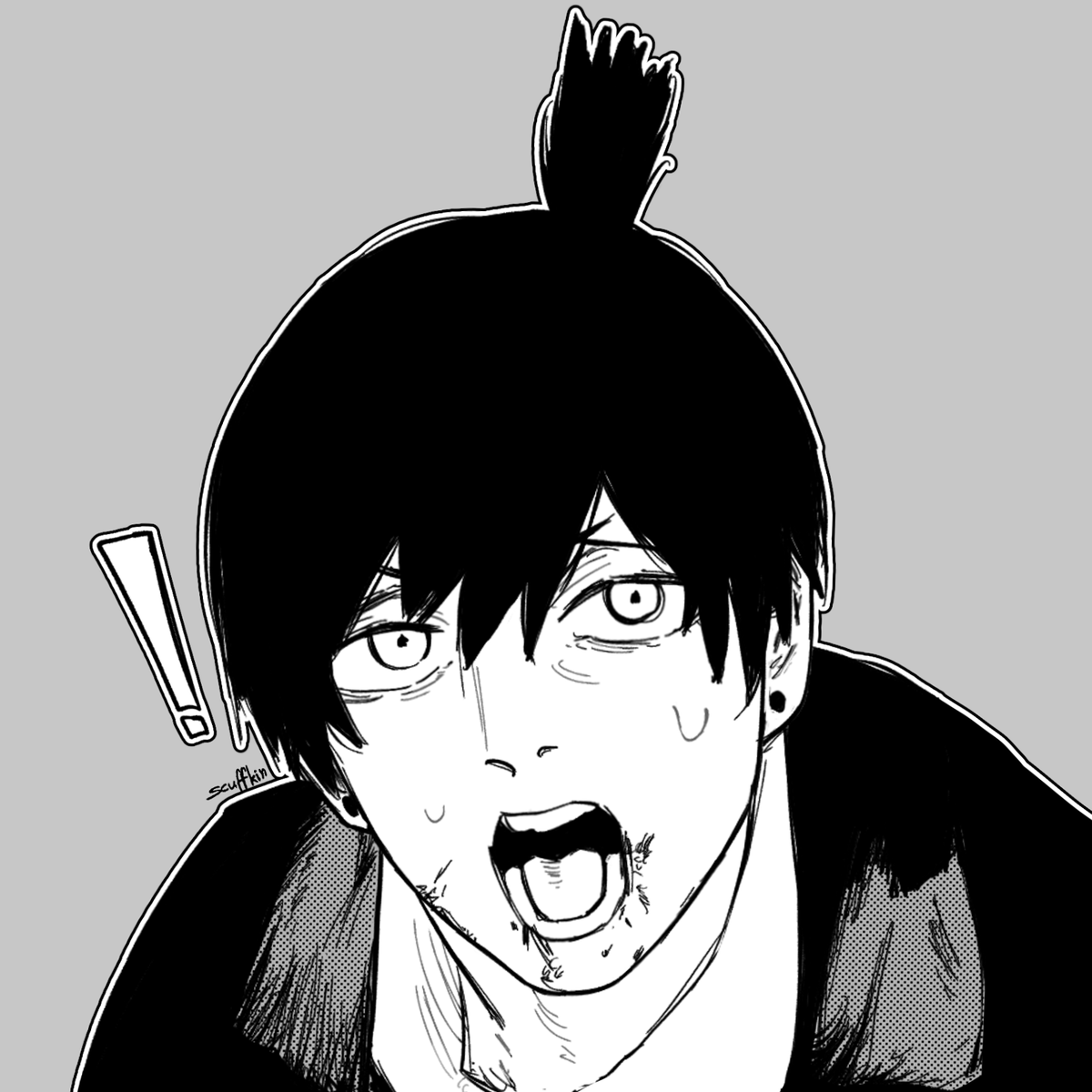 scuffkin's tweet photo. #CSMTOBER DAY 3: Aki

Teeny Tiny Fujimoto Artstyle study ft. Aki :P https://t.co/YaPPV2qfx1