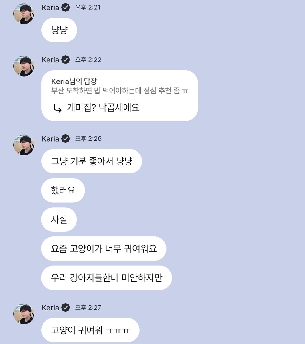 jaljomhaebala's tweet photo. 티원내에고양이붐이온것같다 https://t.co/pm5HJWkP9P