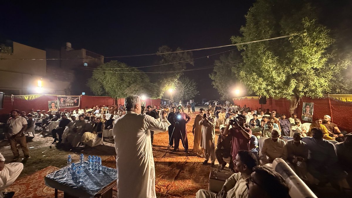 bilaltarar's tweet photo. NA-77 by-election: corner meeting at Rahwali https://t.co/e2ZI38OCjN