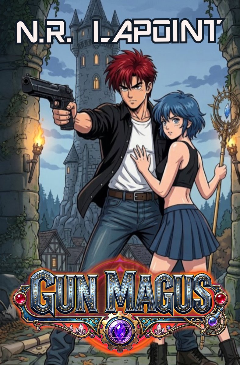 NRLaPoint's tweet photo. This book is the equivalent of a great summer action flick: a plot with enough weight and conflict to pull the reader in but never takes itself too seriously. This is sure to please anyone who either loves or hates isekai. https://t.co/zJE0lxnIEe https://t.co/0RPZacCfZe