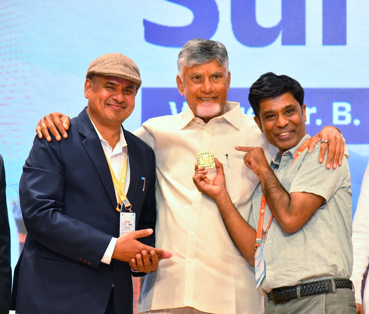 ncbn's tweet photo. I spent the day with some of India’s finest intellectual minds at the PAN IIT Andhra Pradesh Summit. It was one of the most stimulating and enriching engagements I have had recently.

Today, we released the PAN IIT Amaravati Declaration, laying out a roadmap to harness the IIT ecosystem’s knowledge, technology and global network for Andhra Pradesh.

We are establishing the PAN IIT Amaravati Council as a permanent nodal platform, along with a ₹500 crore Venture Fund to back DeepTech innovation and incubate 50 startups by 2030 across Quantum-AI, Semiconductors, Space & Defence, HealthTech, AgriTech and the Blue Economy.

Our vision is clear: to make Amaravati a global hub for ideas, research, innovation and future technologies.

I thank PAN IIT Alumni India and the entire IIT community for joining Andhra Pradesh’s growth story. When the intellectual strength of our IITs meets the vision of Viksit Bharat 2047 and Swarna Andhra 2047, the possibilities are limitless.
@paniitindia 
#PanIITSummit2026 
#PanIITAndhraPradesh