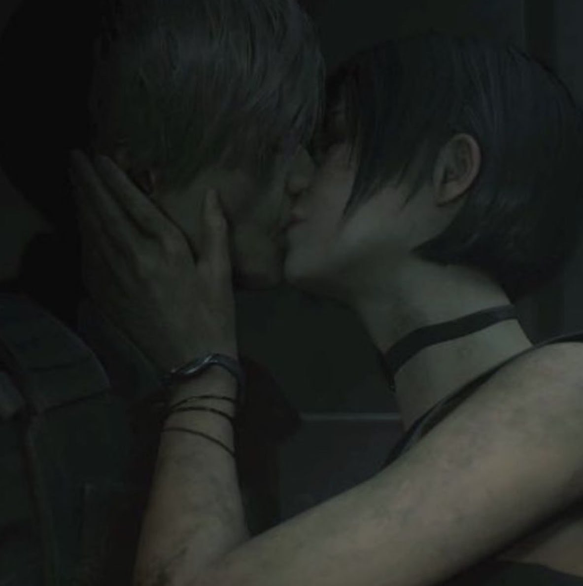 jillvaleentine's tweet photo. the way ada won’t swim in dirty water and yet will kiss a man who did 😭 https://t.co/bYSWdOt2ui