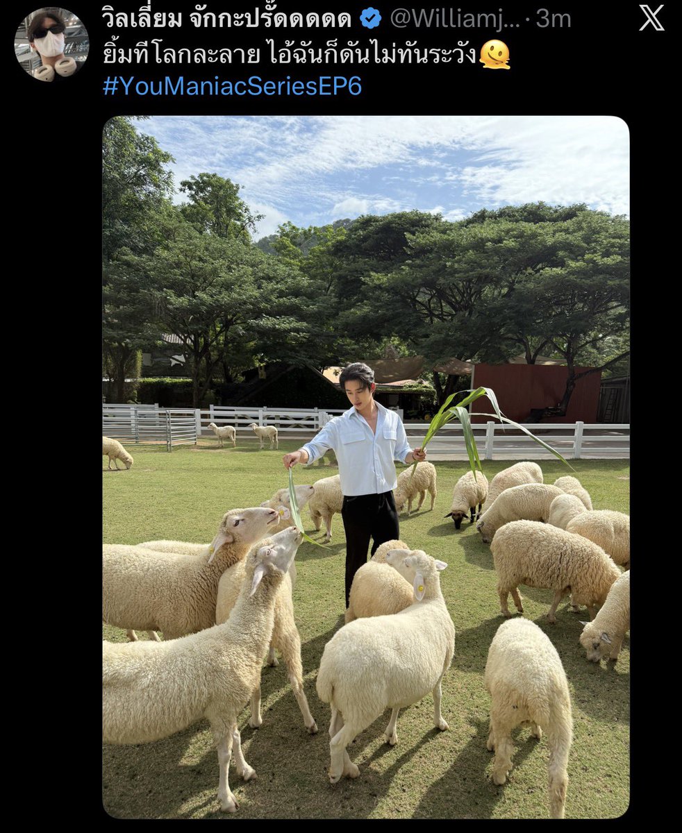 KIDMYBAM's tweet photo. ไม่ว่าจะในจอหรือนอกจอ อาการหนักหมดจริง ๆ เมะกู 😅

#YouManiacSeriesEP6 https://t.co/Iwms68rQ4P