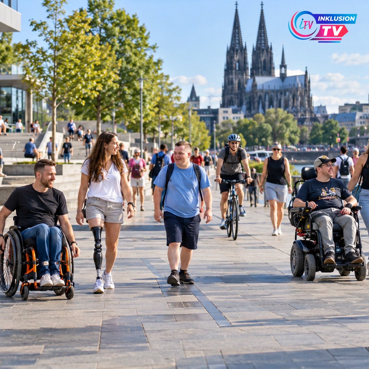 InklusionTV's tweet photo. Inklusion beginnt vor der eigenen Haustür: Neue Empfehlungen zeigen, wie Kommunen, Vereine und soziale Einrichtungen gemeinsam Barrieren abbauen und inklusive Sozialräume schaffen können – für mehr Teilhabe im Alltag.
#Inklusion #Barrierefreiheit #Teilhabe #InklusiverSozialraum https://t.co/q9hKULBIQo
