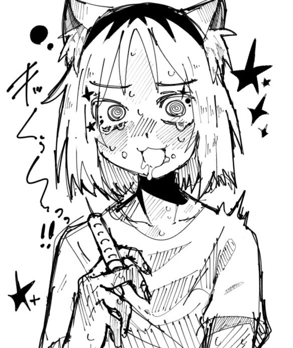 mammoth_0713's tweet photo. 深夜の落書きヤクちゃんズ
#ヤニねこ　#ヤクねこ https://t.co/vzg5pD5yc9