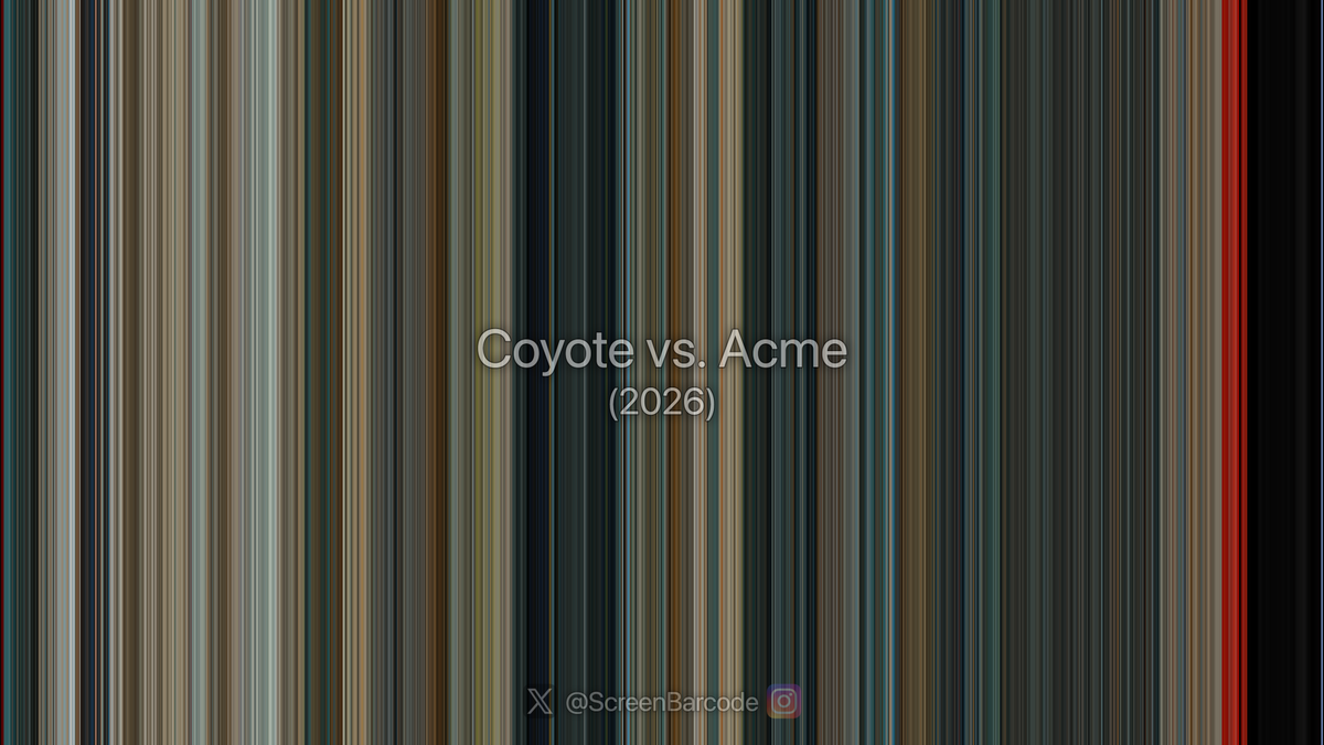 ScreenBarcode's tweet photo. Coyote vs. Acme (2026) - Barcode &amp; Poster
Dir. Dave Green https://t.co/MLDuCkklyB
