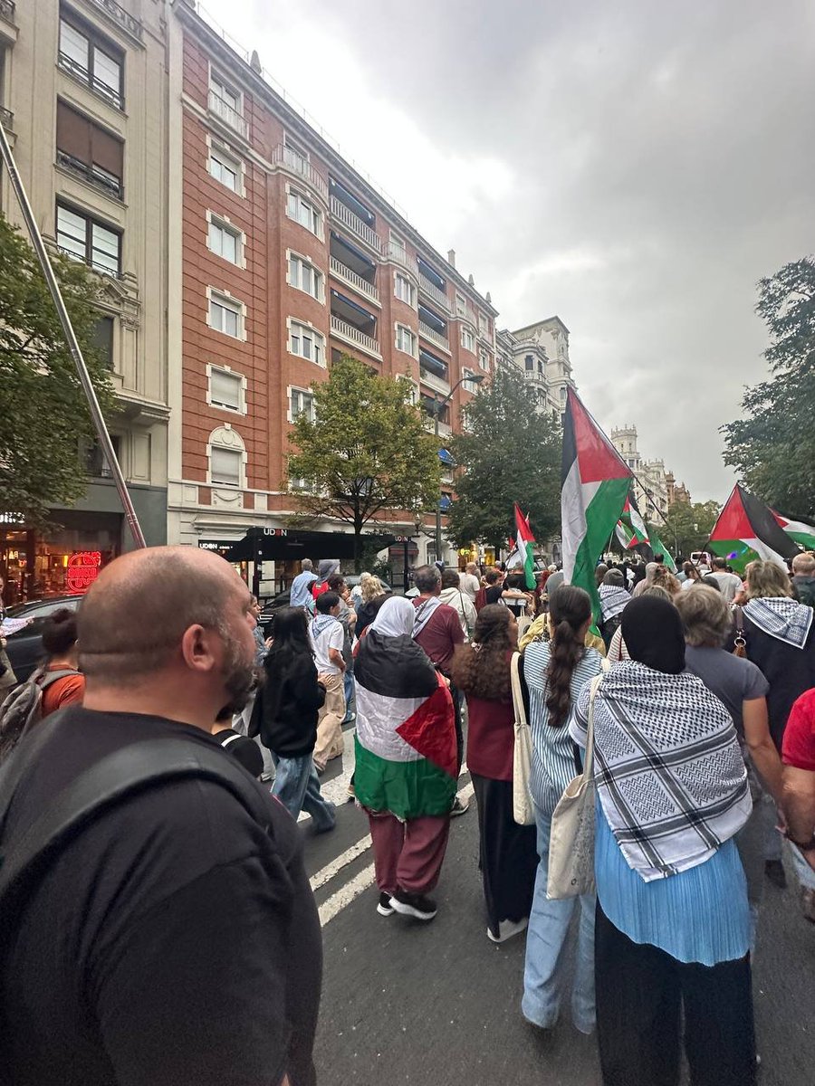 PodemosEuskadi_'s tweet photo. Bilboko kaleak bete dira gaur Palestinaren alde.

Boikot Israel, Palestina askatu! 🇵🇸 https://t.co/E1VyfB6VFk