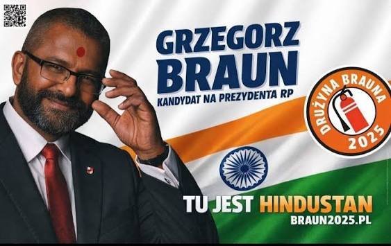 Stalker61373797's tweet photo. @GrzegorzBraun_ Tu jest Hindustan!! https://t.co/ocstxpr31M