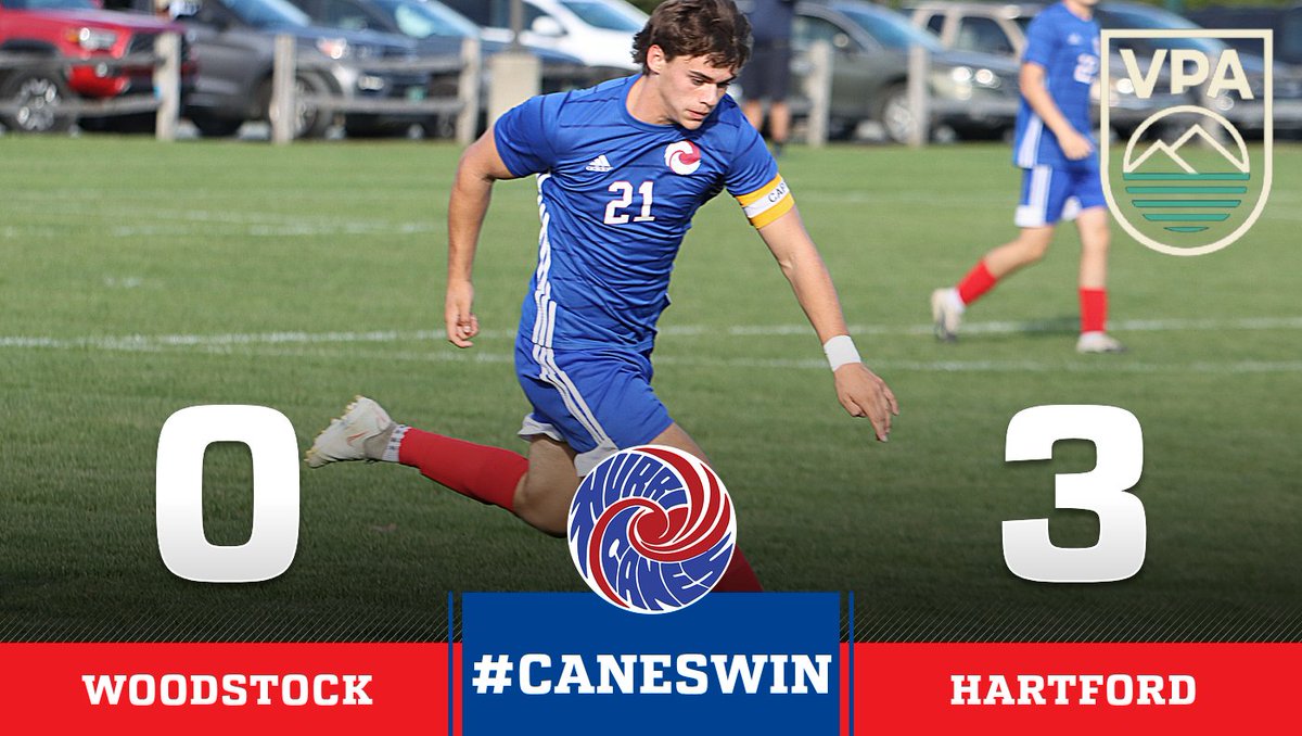 hcaneswirl's tweet photo. #CanesWin!!!!!!!!!  Boys soccer kept Woodstock off the scoreboard on their way to a 3-0 win...their 9th win in a row and 7th shutout of the season.  Hartford (9-1) will travel to Stratton Mountain on Thursday. https://t.co/I8CIPho71x
