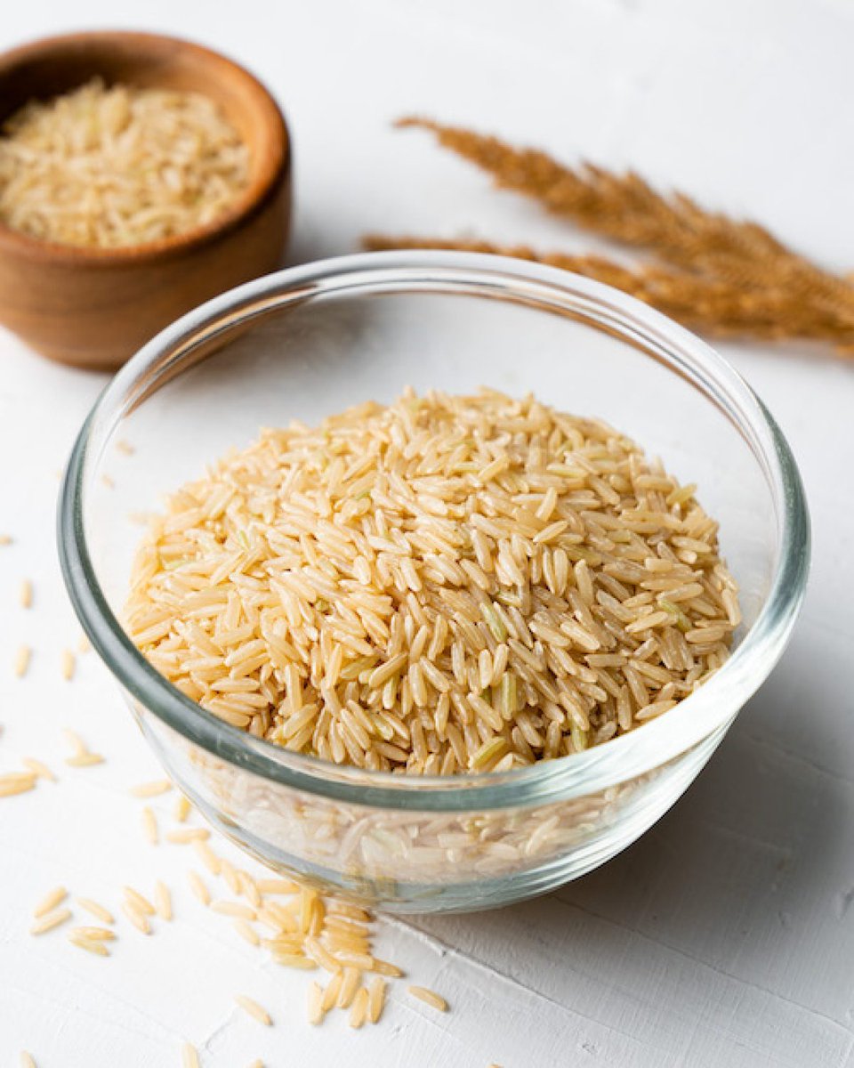 SamaHoole's tweet photo. Brown rice is white rice with the arsenic left on, and it has been outselling its own evidence since the 1970s.

- Rice pulls arsenic from flooded soil. Ten times other grains.
- The arsenic collects in the bran.
- Brown rice is the one with the bran.
- About 80% more arsenic than white. Same field.
- Rice milk. Officially not for under-fives.
- The bran also carries phytic acid. Minerals in, minerals out.
- Bran oil goes rancid. Six months on the shelf.
- Asia spent centuries polishing it off.
- 45 minutes to cook. Tastes of the box.

Half the world lives on rice and removes that layer before eating it. The health aisle sells it back at a premium to people who have never asked why.