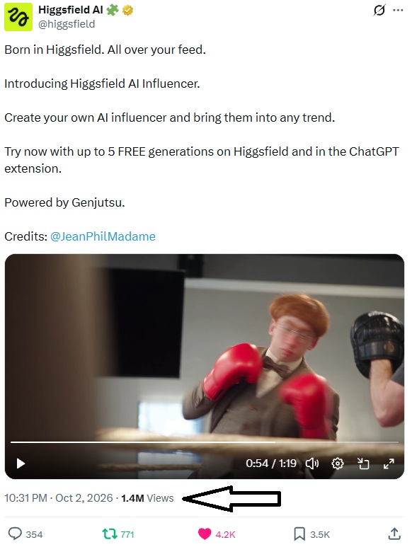 MTronLink's tweet photo. AI Influencer going viral even Higgsfield posted

Jeanphil 4m$ mcap
solana:7Xgc5RacHtGzfhw2HukUBk5V986yBbvshr7rrCoopump 500k$ mcap DerekMercer
ArchiBrown 60k$ mcap
BillSmith 50k$ mcap
solana:8jpcHKbGtcwyYvo2FrkjStGpwXXpEJtrB91aWaRBpump only 11k$ mcap Milton Bumford https://t.co/ubcygVevJI