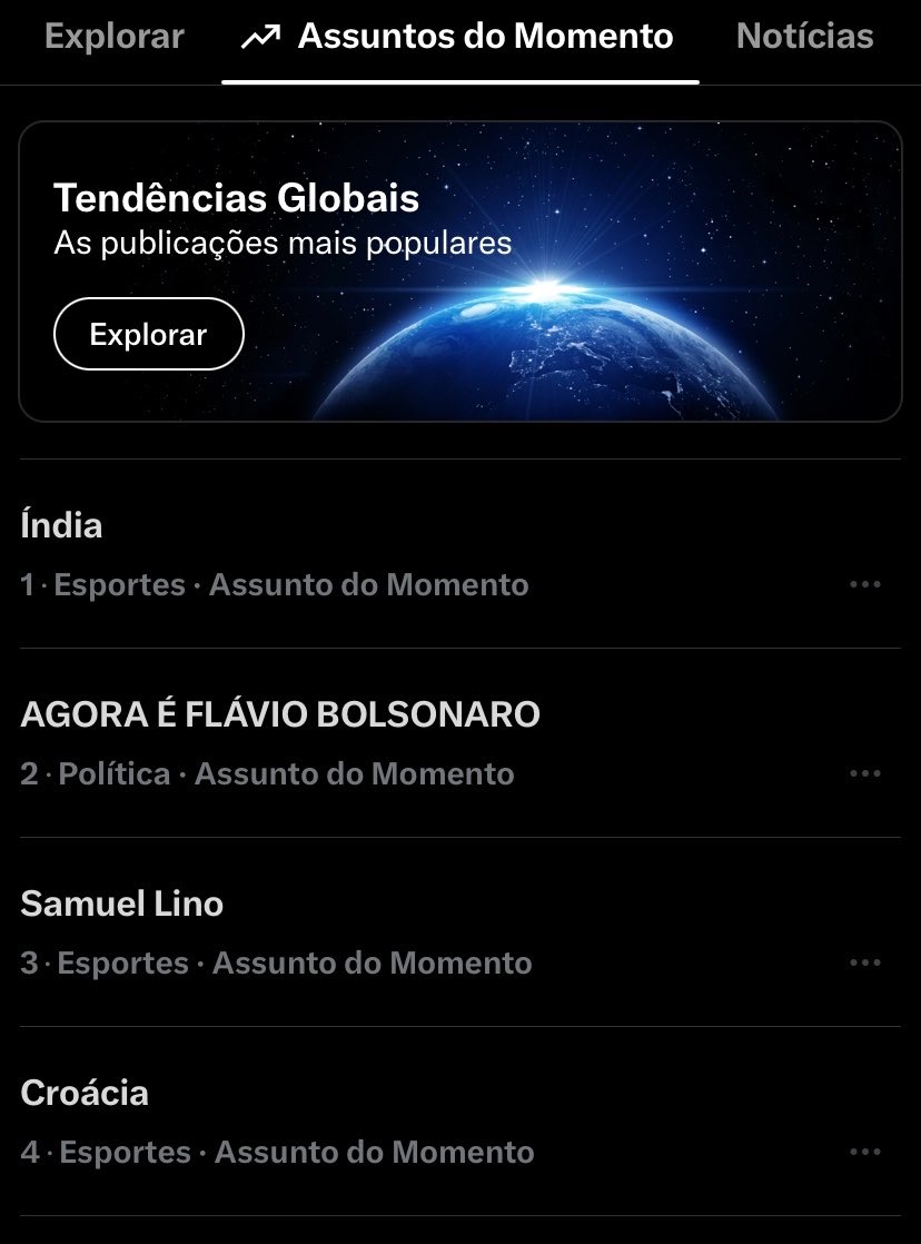 Delateinews's tweet photo. ⚠️AGORA: “AGORA É FLÁVIO BOLSONARO” ganha força e entra entre os assuntos mais comentados do X https://t.co/NFgBw2TKec