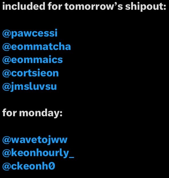 coerceipts's tweet photo. 📢 #keonotice ⁞ re: shipping
⤷  all items are packed already ! also 5 parcels are booked for tomorrow’s shipout. the -21 voucher is limited only to 5 bookings so other parcels na hindi kasama for tom will be shipped on monday.

thank you &amp; sorry for the delays po :) https://t.co/35vcVYog39
