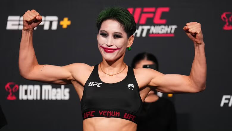 primosLocks's tweet photo. (5U) Wang Cong +9.5 Significant Strikes Spread @ (-110)

(3U) Wang Cong Most Significant Strikes @ (+120)

WTF is this line??? Wang Cong should outstrike her even without the spread. Natalia Silva wins on movement and clean, economical shots, not volume. Wang puts the pressure on and has destroyed this line ever fight shes had. Wang lands 6.82 significant strikes per minute, about 42% more than Silva's 4.81, and her 58% accuracy is the highest in the division. Even after adjusting each fighter's output for her opponent's defense, Wang projects to land roughly 4.4 strikes per minute to Silva's 3.6. Over a fight expected to run about 20 minutes, that's a projected margin of around +16 for Wang, before the +9.5 cushion. Silva has no grappling threat here too for stuff like ground and pound. Remember she doesnt need to win this fight for this line to cash