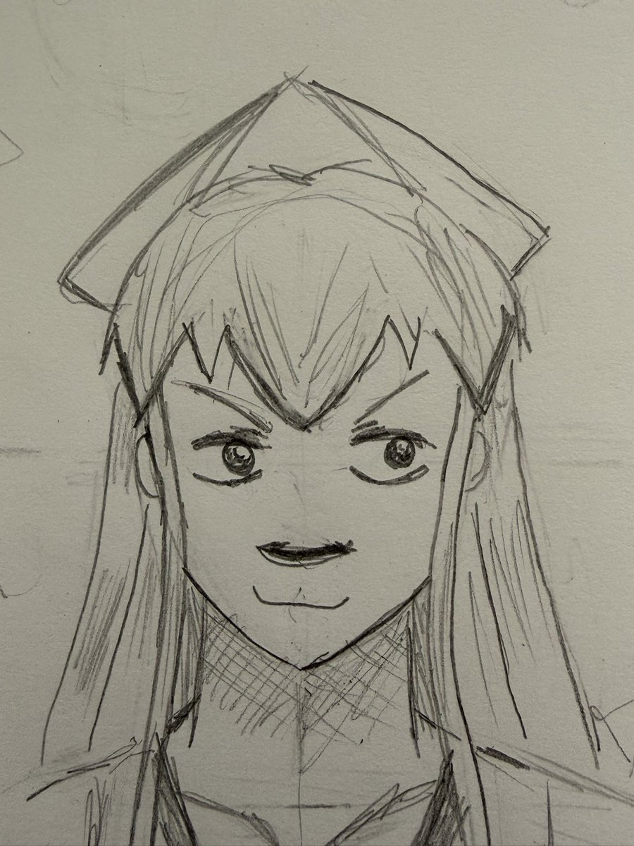 AzumangaDummie's tweet photo. happy birthday @Mediumknave85 
here’s your gift! #sketch https://t.co/g2V8563zPg