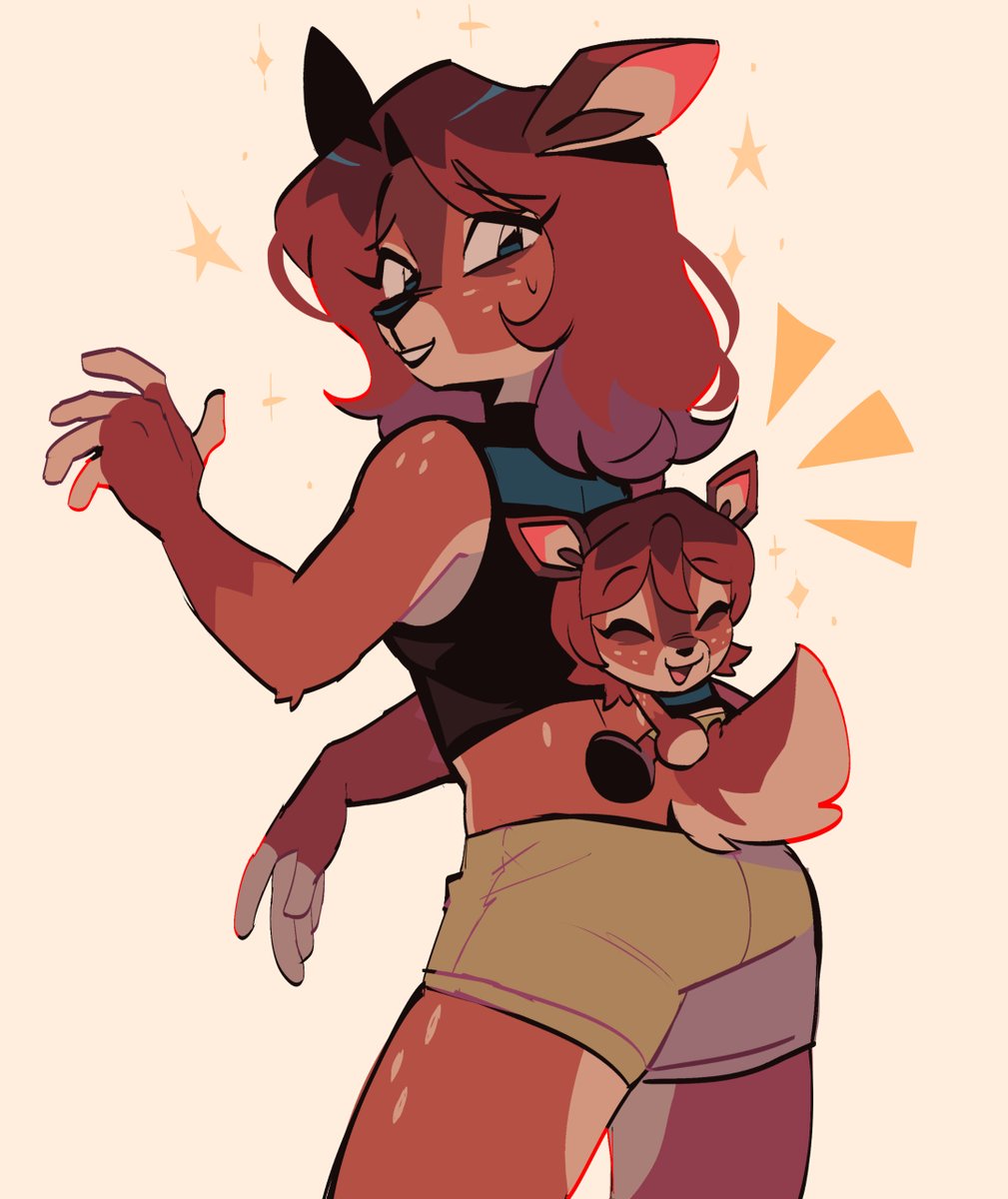 rengemenge's tweet photo. if she wags her tail it's over https://t.co/pDM5RJowmg