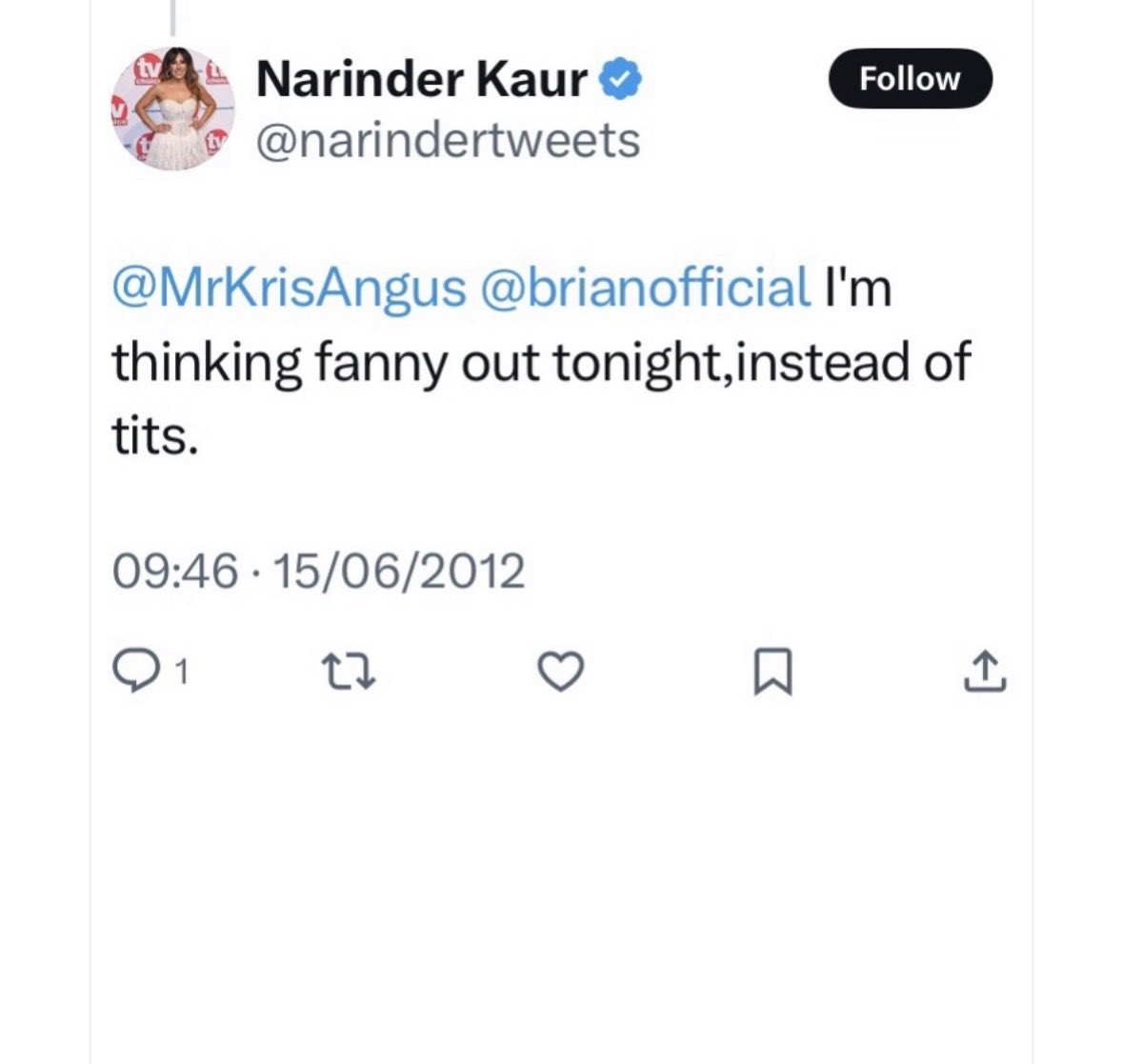 Chishol92148373's tweet photo. @narindertweets It’s the hypocrisy that’s staggering .. https://t.co/BNqaFmlry3