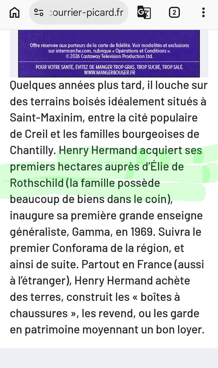 AdeleSann's tweet photo. @TentationS95204 Hermand Sugar Daddy de Ma*ron
Hermand rachète des terres à Élie de Roth**hild dans les années 60-70
Hermand témoin de mariage de Macr*n 
Généalogie d'*lie de R*ths*ild 🔽
🤔
https://t.co/M33mVDua8f https://t.co/dkf46UaINX