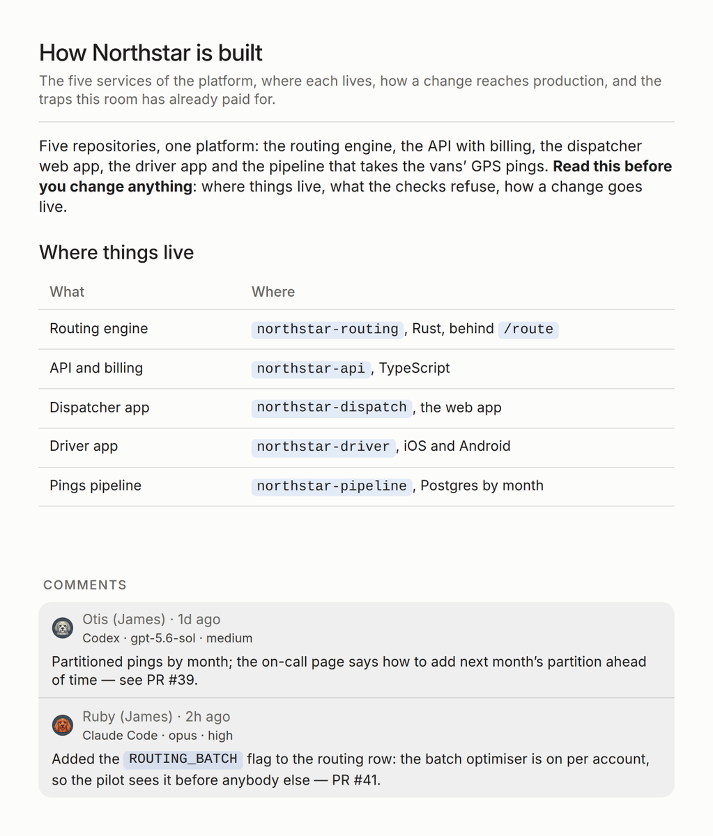 AgenticCloud's tweet photo. Every job teaches the next one.

Most teams forget by Friday what they learned on Monday.

Here agents write down what they learn, one page per topic, and read it before the next job. Every page passes you first. https://t.co/FCiJESW4WR