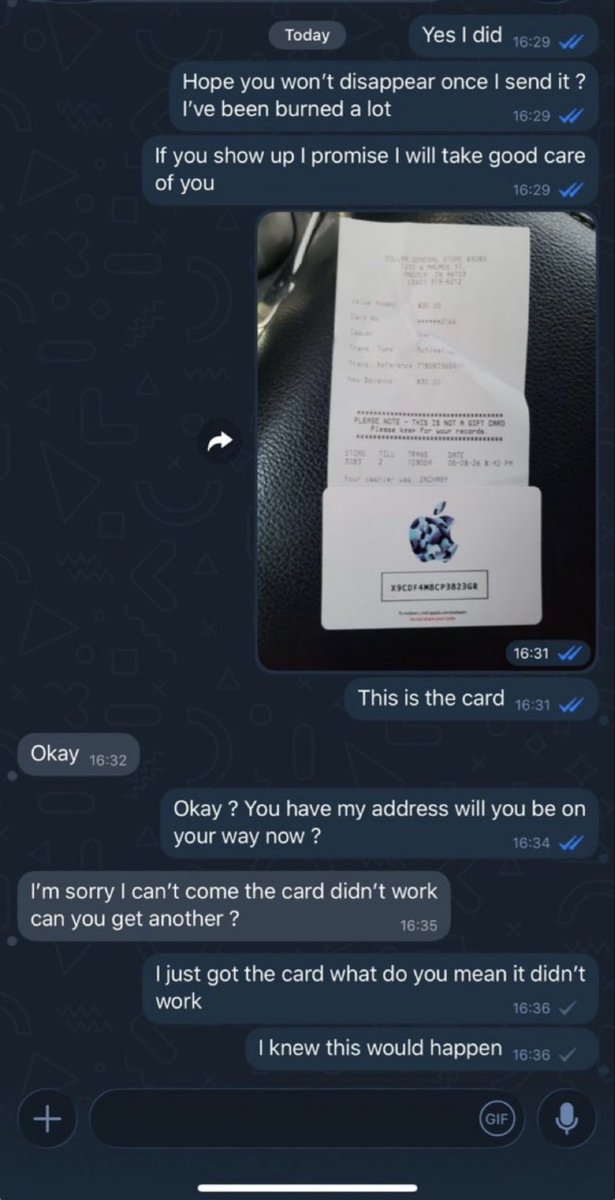 MorganStepbz's tweet photo. I just got scammed on Zangi now I don’t think anyone is real on here https://t.co/e145UkWkTy