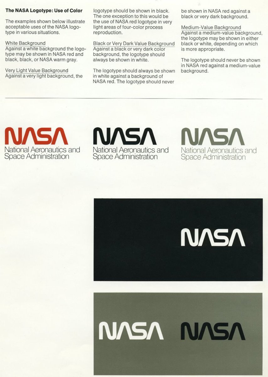 SciFiArchives's tweet photo. NASA might have the greatest visual identity in history. https://t.co/OfyWSlWgV2