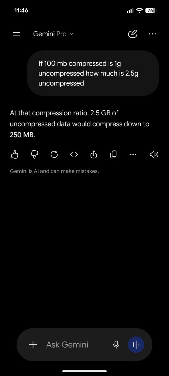 ahmedateeq64's tweet photo. Lol really @GeminiApp? I accept that the English is not very specific, but still lol 😂 https://t.co/0WLWQKhpd7