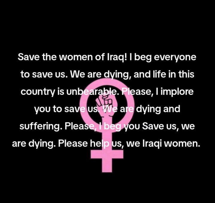 8ixtl7's tweet photo. #NoToJaafariLaw
#NoToJaafariCode
#WomensRights
#IraqiWomensRights
#GenderEquality
#لا_للقانون_الجعفري
#لا_للمدونة_الجعفرية
#حقوق_المرأة_العراقية
#قانون_الأحوال_الشخصية
#العدالة_للمرأة https://t.co/exP5b2B3H5