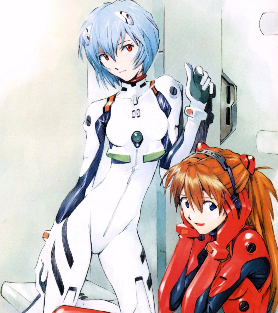 animeupdates's tweet photo. 31 years ago today, 'NEON GENESIS EVANGELION' first aired!

A new 'EVANGELION' anime written by Yoko Taro is in development https://t.co/bdN8LIlnrY