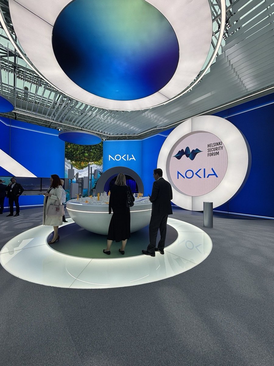 HelSecForum's tweet photo. Today, HSF guests got a look at the expertise of some of our partners through excursions to:

⚓ @group_patria and the Finnish Navy’s capability showcase 
�� @Nokia Executive Experience Centre 
🚢 Helsinki Shipyard

Thank you to our partners for helping make #HSF2026 possible. https://t.co/Aq4pa1YTYG