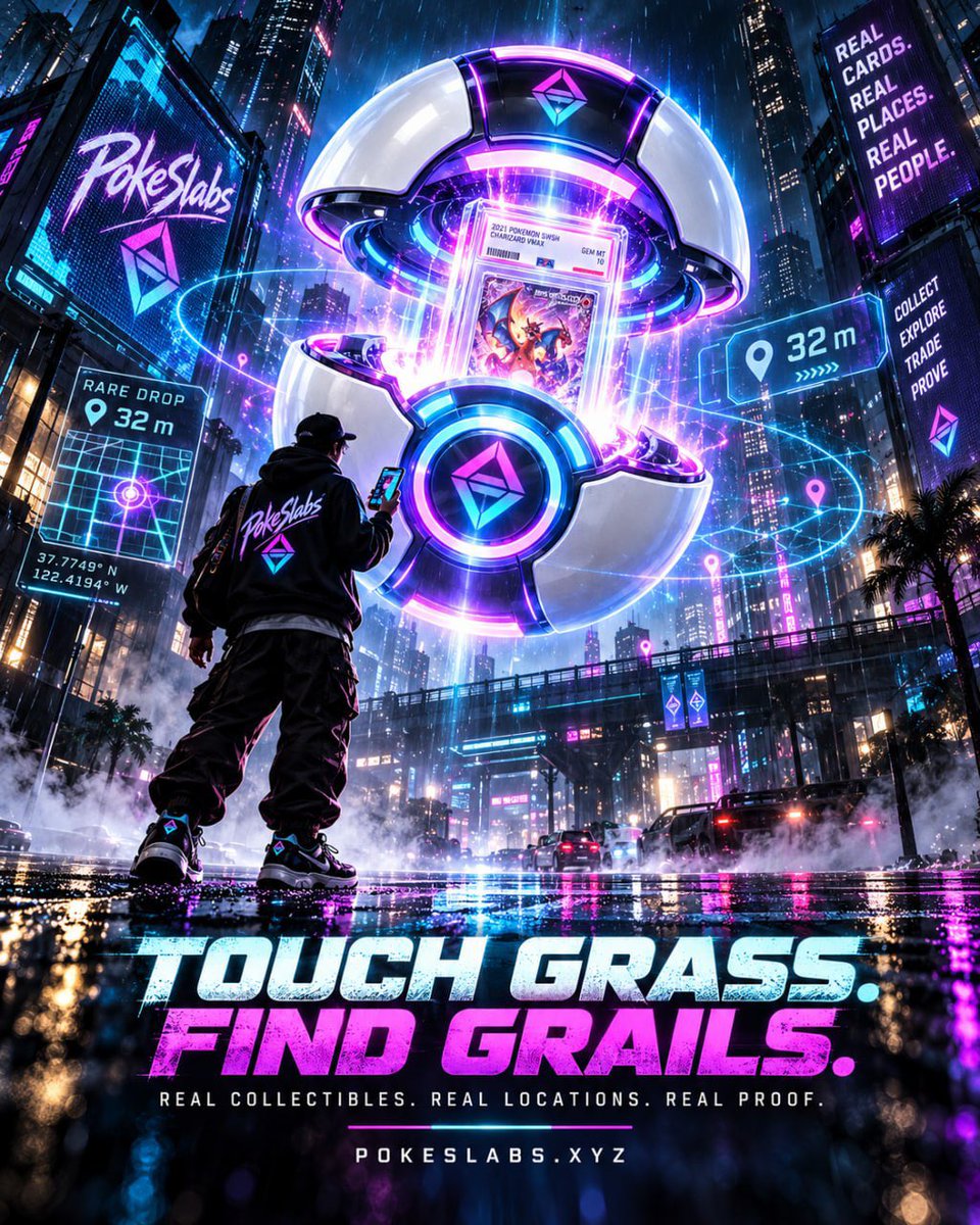 Palmer113187's tweet photo. @UsePaid @PokeSlabs most tokens end at the chart

PokeSlabs is trying to make the activity mean something

on-chain activity → Slab Balls → real graded cards

that’s the $SLABS thesis 👀 https://t.co/tsYBygL6Cn