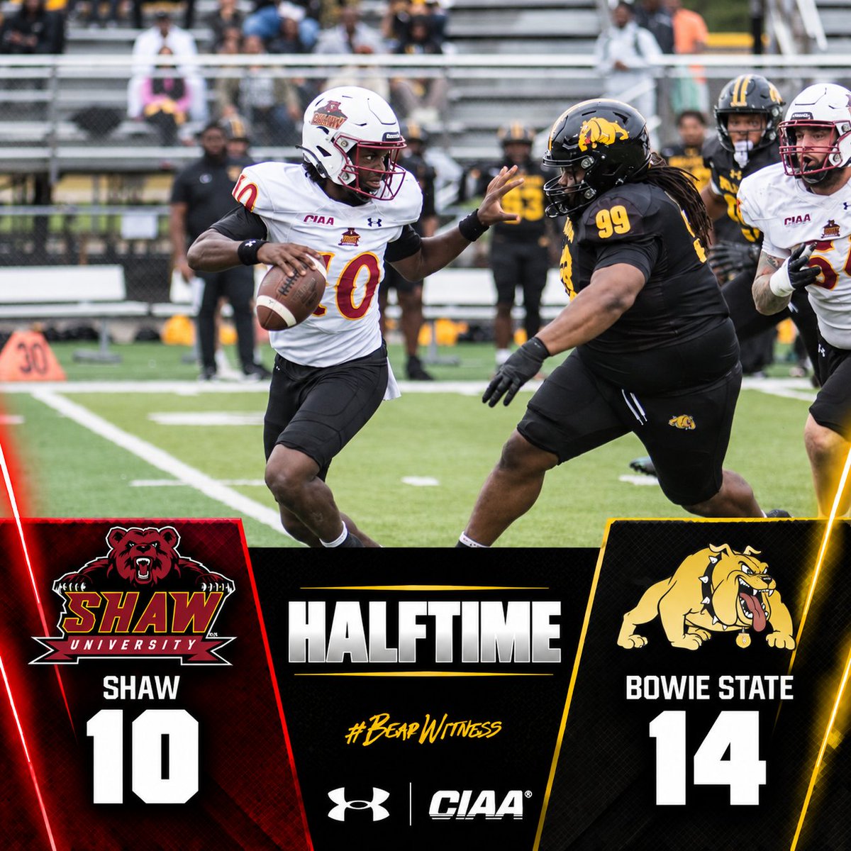 ShawBears's tweet photo. FB | Halftime in Bowie. https://t.co/LTxi63h7cO