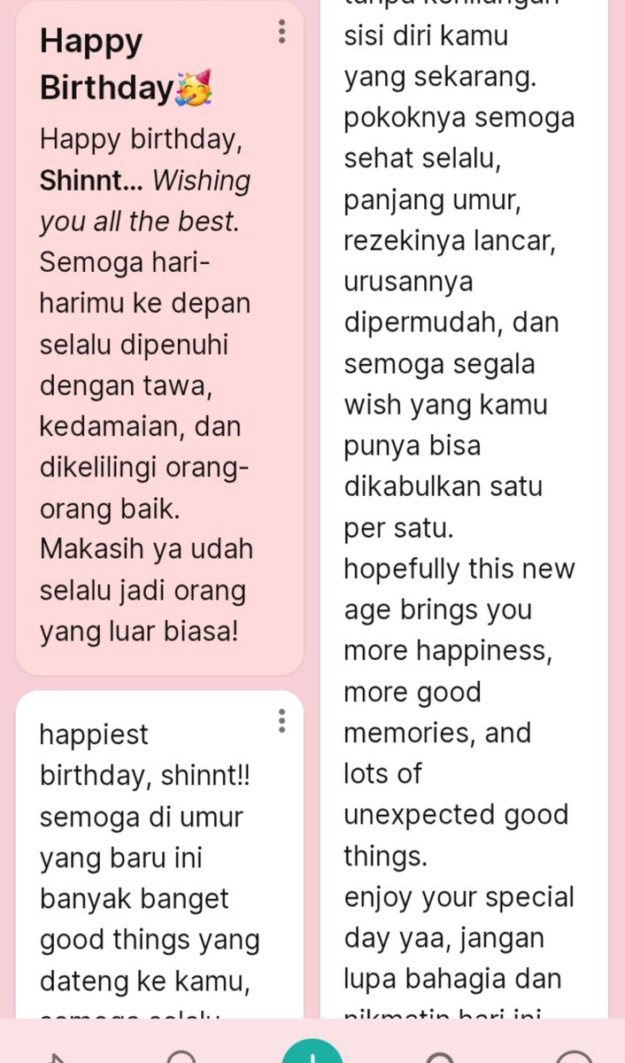 souaffy's tweet photo. makasih yaa my mbg gweh @grumpysella haha gemes bgt sii, makasih juga yang udh ngucapin, semoga doa baik kalian balik ke kalian. lov u https://t.co/ZCXwZS1PJO