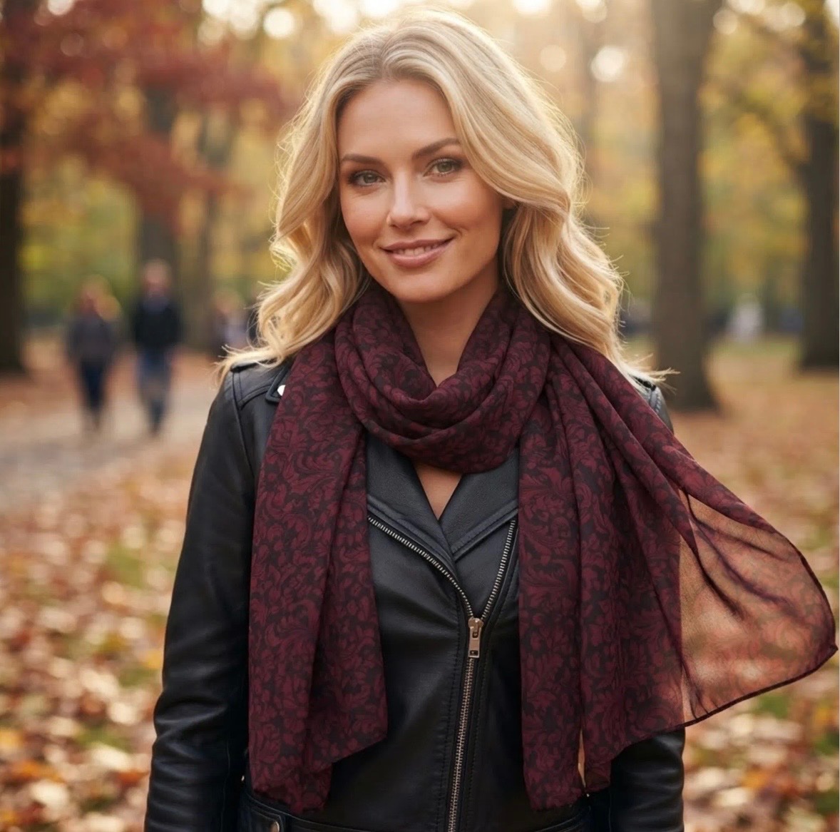 StoreVeselka's tweet photo. Dark romance gothic damask red Chiffon  Scarf https://t.co/gelJckKqIo via @zazzle 
#dark #romance #gothic #damask #red #chiffon #scarf https://t.co/VQUOTV1jiW