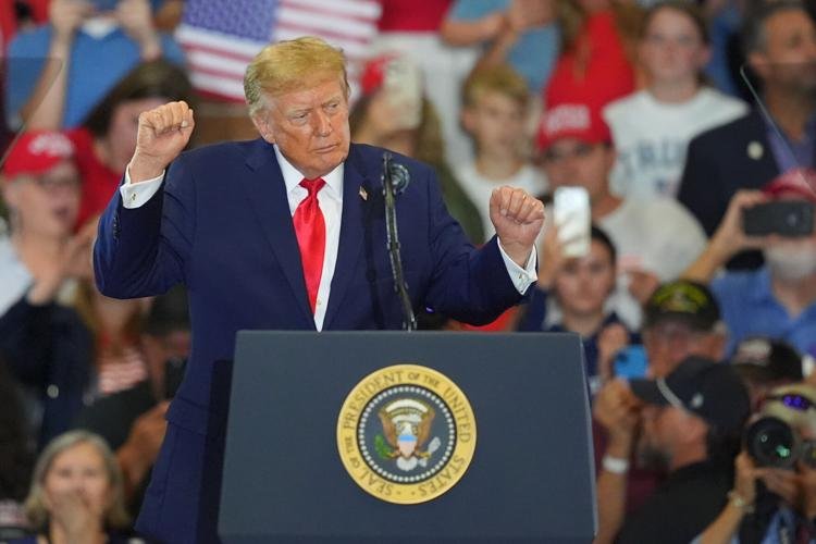 SD73660's tweet photo. At a midterm campaign rally in Mobile, Alabama, President Trump energized the audience by stating, “America does not belong to those who hate it. America belongs to the people who love it.”

https://t.co/fq3CUBvq7r https://t.co/p6hPJLjJOG