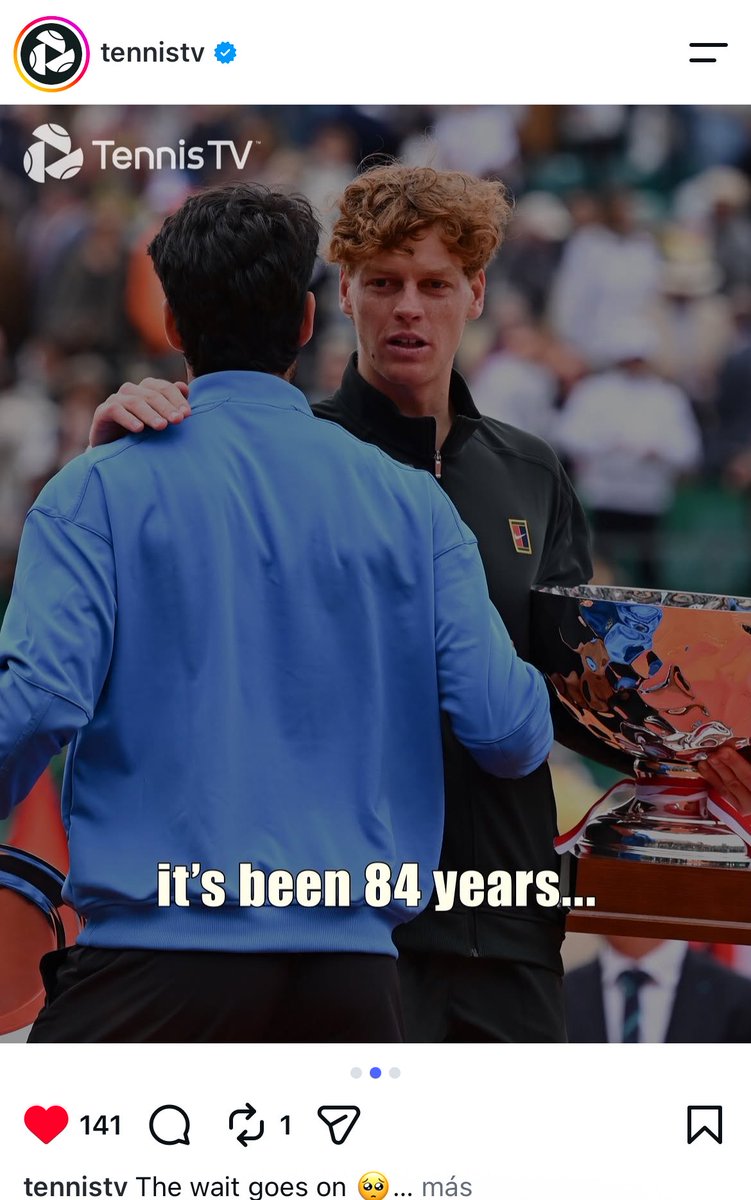 anallinaresg's tweet photo. tennistv knows tennis suck rn https://t.co/j4wMICSq4p
