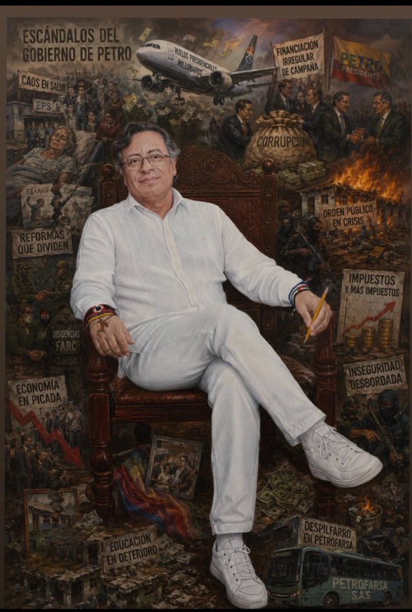 RolandoGonGa's tweet photo. “Tenemos toda la experiencia para volver a gobernar a Bogotá”, dice Iván Cepeda 🫣.

¿Experiencia en qué? ¿En carrotanques con $16.000 millones en sobrecostos? ¿En crisis de medicamentos y EPS? ¿En una “Paz Total” que terminó con más de 107.000 desplazados en 2025? ¿En récords de coca? ¿En escándalos de financiación y corrupción?

Si esa es la experiencia que ofrecen, Bogotá ya sabe lo que viene.

Tropezar dos veces con la misma piedra ya es demasiado